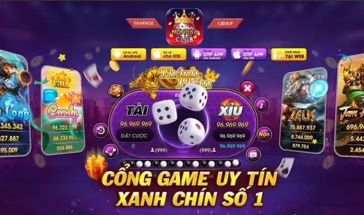 Kun888 – Top game bài Sâm lốc đổi thưởng 